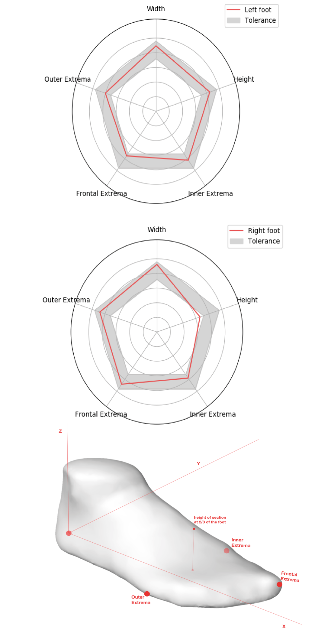 Foot Compass